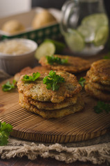 Delish potato pancakes prepare home