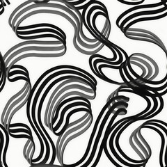 Seamless ribbon curves texture background hd