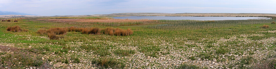  Velo i Malo Blato / Veliko Blato - See auf der kroatischen Insel Pag