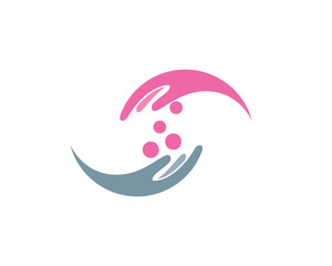 creative give donate logo design