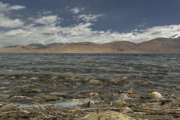 Pangong Lake in Ladakh, India