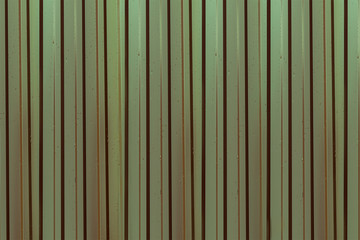 Fototapeta premium green khaki iron canvas ribbed chrome background design hard ribbed vertical rib base design