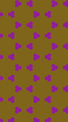 Ornate geometric pattern and two-tone abstract background