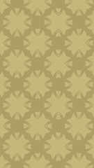 Ornate geometric pattern and two-tone abstract background