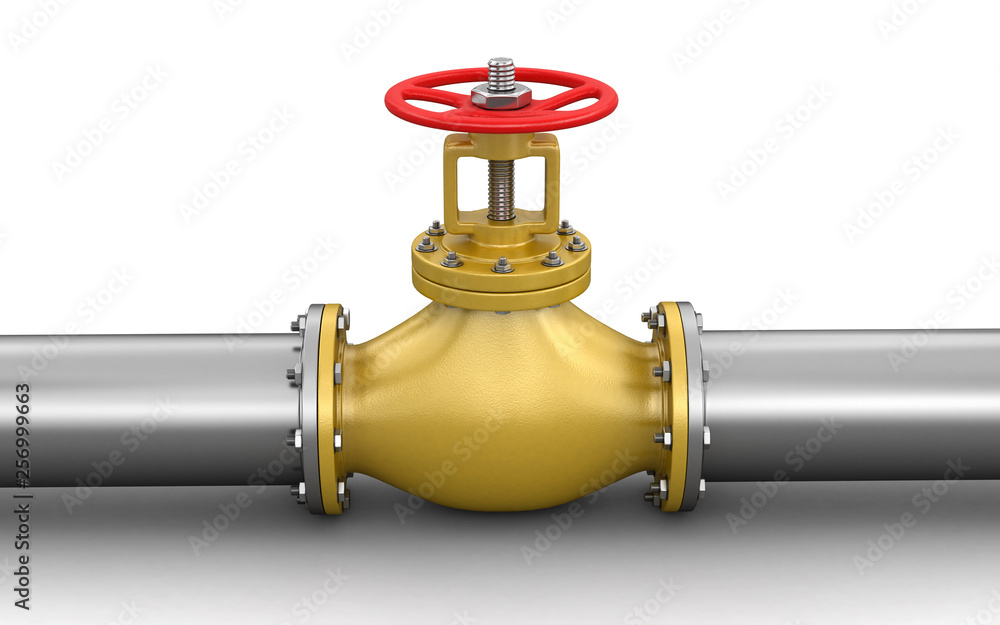 Poster pipeline. image with clipping path