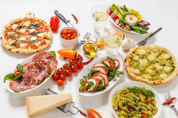 イタリア料理　Italian food like pizza