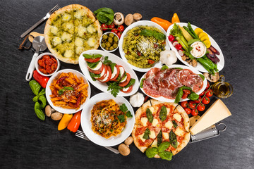 イタリア料理　Italian food like pizza