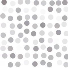 Fototapeta na wymiar Gray bubbles on white background 