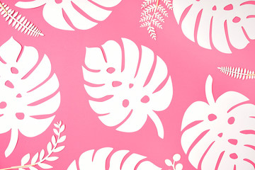 Fototapeta na wymiar Festive background. Tropical theme. Summer. Hawaii. Party, birthday. View from above. Flat lay.