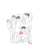 BTS LYS [fanart]