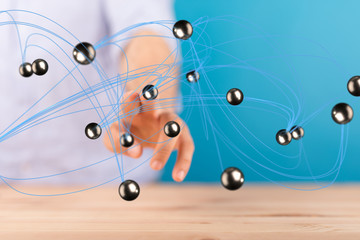 network digital in hand