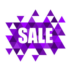 Vector sale banner, poster. Colorful illustration. Use for advertising, web.