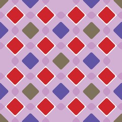square multi-colored tiles. Abstract pattern seamless background. Fabric wallpaper seamless. The ability to stretch to any size in all directions without loss of quality.  Vector illustration.