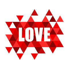 vector illustration love slogan graphic design for t shirt print 