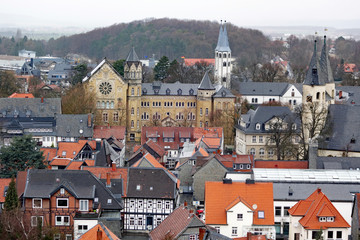 Goslar Blick aufs Ratsgymnasium