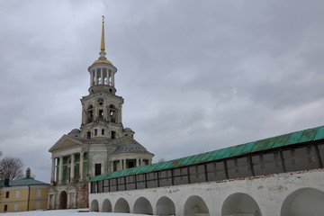Borisoglebsky Monastery. Torzhok, Russia. The oldest in the Tver region. Founded in 1038