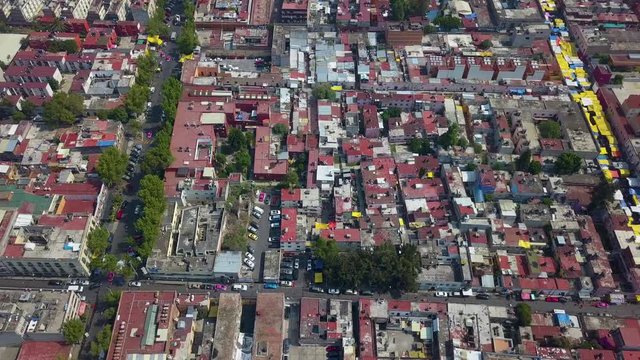 dense population in mexico city
