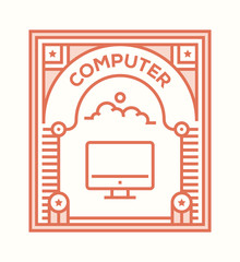 COMPUTER ICON CONCEPT