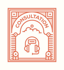 CONSULTATION ICON CONCEPT