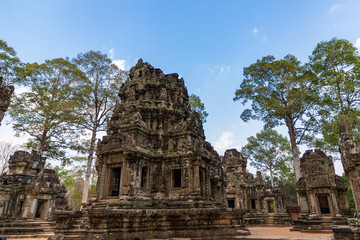 Chau Say Tevoda, one of a pair of Hindu temples built during the reign of Suryavarman II at Angkor, Cambodia