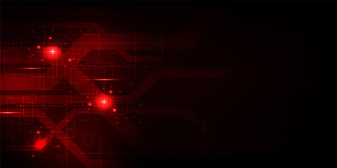 Vector background technology in the concept of digital.