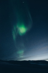 Fototapeta premium Northern lights Iceland