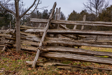 old Split Rail Fence