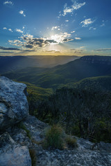 sunset at lincolns rock, blue mountains, australia 25