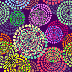 Seamless pattern. Vector design template. Modern wallpaper. Fashion style.