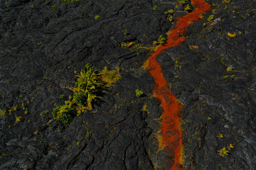 Lava auf Hawaii aus der Luft - Luftbilder von Big Island
