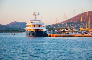 Fototapeta premium Parikia Island in Greece, Kiklades