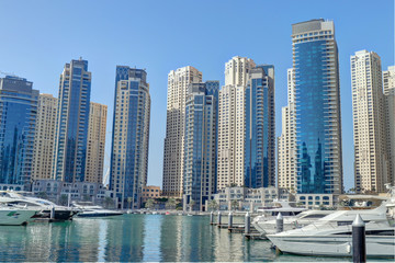 Obraz na płótnie Canvas Gratte-ciel de Dubaï