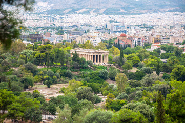 Fototapeta na wymiar Acropolis in Athens