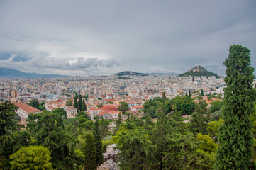 Fototapeta na wymiar Acropolis in Athens
