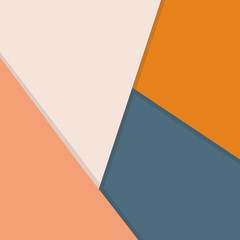 White, Beige, Orange and Blue Background Overlap Layer. Vector background for Your Design, Web.