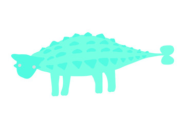 Cute Ankylosaurus icon