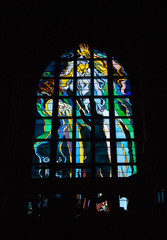 stained glass window