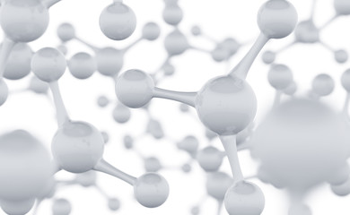 Abstract molecules design. Atoms. Abstract background for chemistry science banner or flyer....