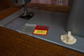 A set of needles for the sewing machine