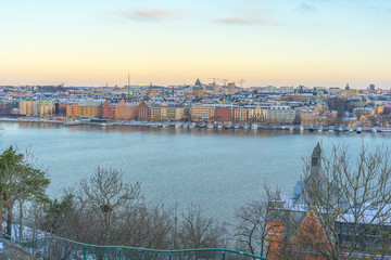 Fototapeta na wymiar Stockholm Sweden in Winter