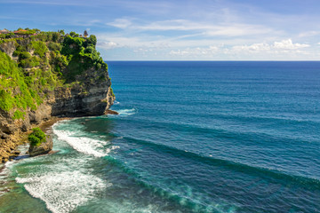 Temple Complex on a High Sea Rock