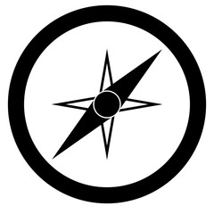 Compass icon. Sea icon vector design