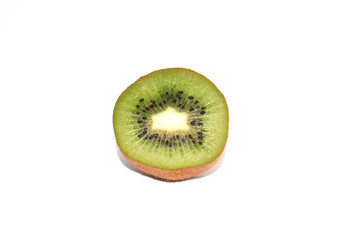 Kiwi, exotic fruit on a white background