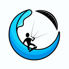 kitesurfer logo