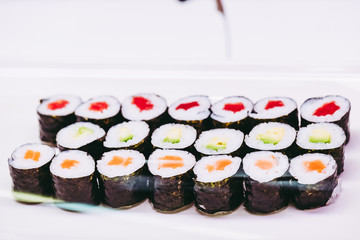 Assortiment de sushis