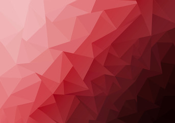 Multicolor polygonal illustration, which consist of triangles. Geometric background in Origami style with gradient. Triangular design for your business. Rainbow, spectrum image