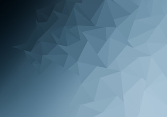 Fototapeta premium Multicolor polygonal illustration, which consist of triangles. Geometric background in Origami style with gradient. Triangular design for your business. Rainbow, spectrum image