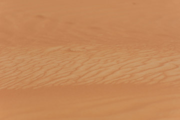 Sand storm designs in the sand dunes.