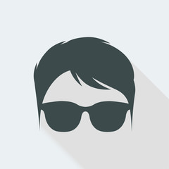 Avatar face - Hair and sunglasses