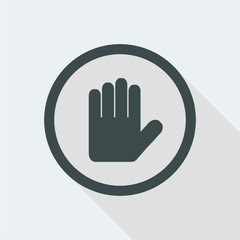 Alt gesture concept icon